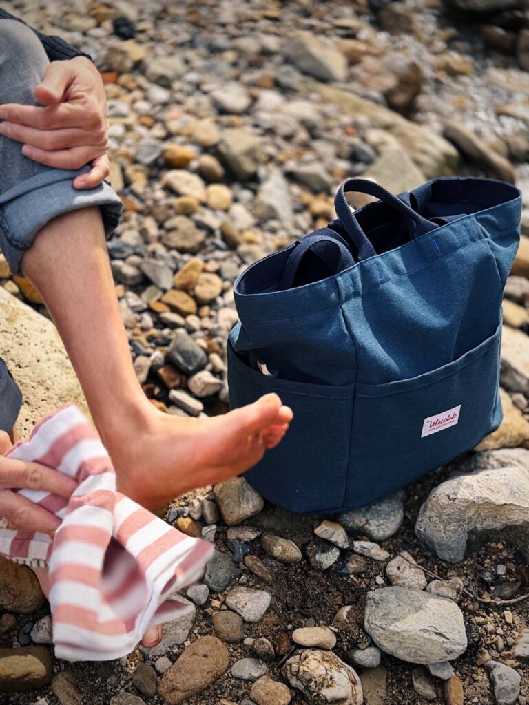 Atelier Velocidade - Cabas XXL – Marine