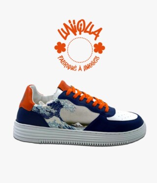 Basket Verdurier – La vague orange par la marque UNIQUA L’Atelier UNIQUA L’Atelier - Basket Verdurier – La vague orange