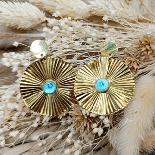 Boucle d'Oreille doré