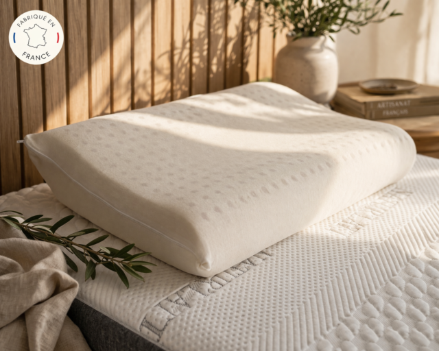 NATUR’LATT LITERIE - Oreiller Ergonomique – Latex Naturel