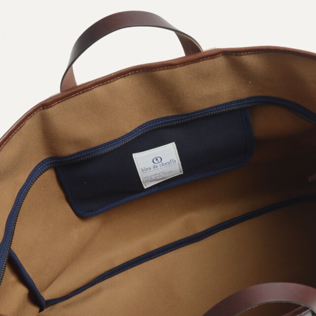 Bleu De Chauffe - Cabas 48h Mélo - Camel