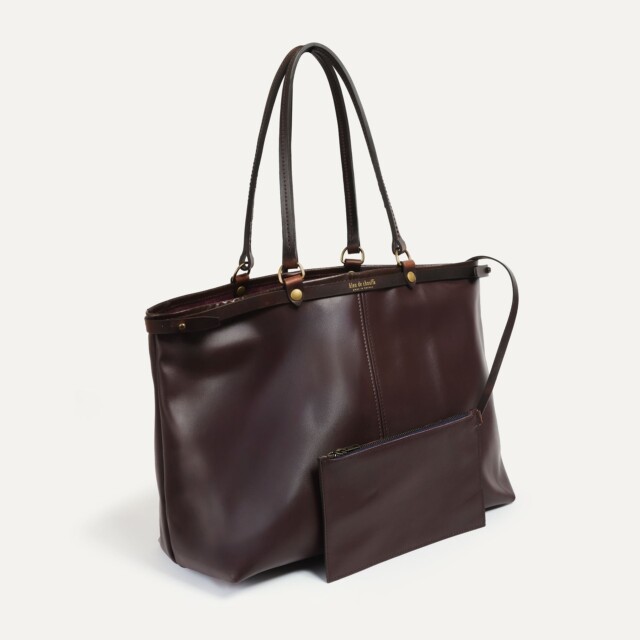 Bleu De Chauffe - Cabas Adèle - Tourbe