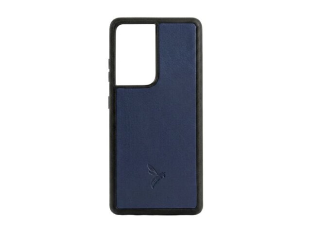 La Guêpe - Coque Galaxy S21 Ultra cuir bleu – PM-088-01 Sans personnalisation