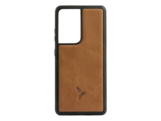 La Guêpe - Coque Galaxy S21 Ultra cuir gold  PM-088-01 Sans personnalisation