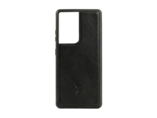 La Guêpe - Coque Galaxy S21 Ultra cuir noir  PM-088-01 Sans personnalisation