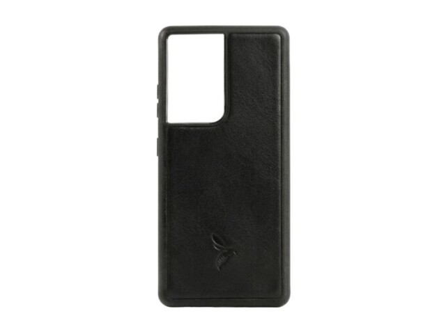 La Guêpe - Coque Galaxy S21 Ultra cuir noir – PM-088-01 Sans personnalisation