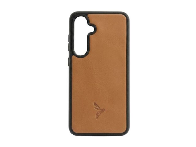 La Guêpe - Coque Galaxy S25 cuir gold – PM-069-01 Sans personnalisation
