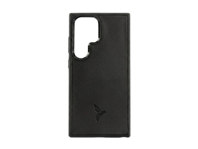 La Guêpe - Coque Galaxy S25 Ultra cuir noir – PM-071-01 Sans personnalisation