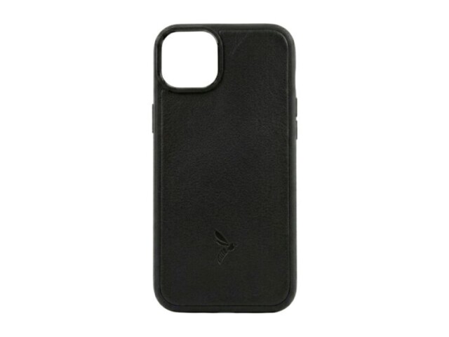 La Guêpe - Coque iPhone 14 Plus cuir noir – PM-073-01 Sans personnalisation