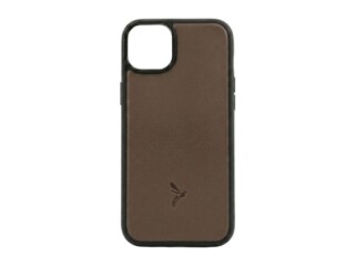La Guêpe - Coque iPhone 15 Plus cuir marron  PM-077-01 Sans personnalisation