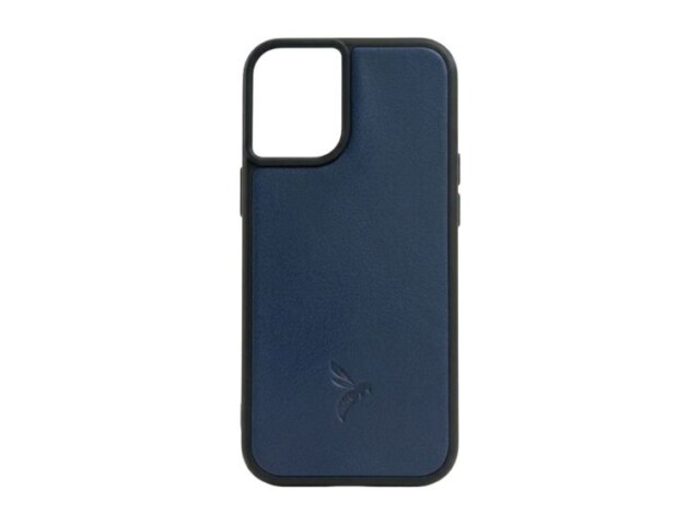 La Guêpe - Coque iPhone 16 Plus cuir bleu – PM-081-01 Sans personnalisation