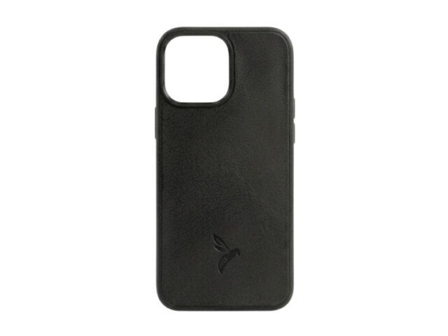 La Guêpe - Coque iPhone 16 Pro Max cuir noir – PM-083-01 Sans personnalisation