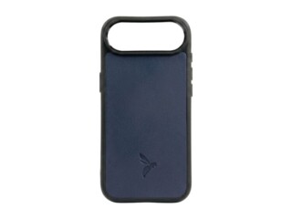 La Guêpe - Coque iPhone 17 Air cuir bleu  PM-085-01 Sans personnalisation