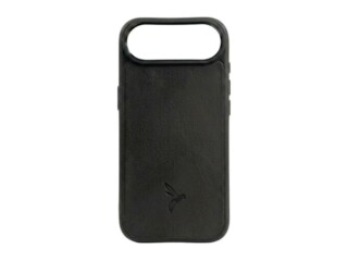 La Guêpe - Coque iPhone 17 Air cuir noir   PM-085-01 Sans personnalisation