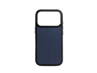 La Guêpe - Coque iPhone 17 Pro Max cuir bleu  PM-087-01 Sans personnalisation
