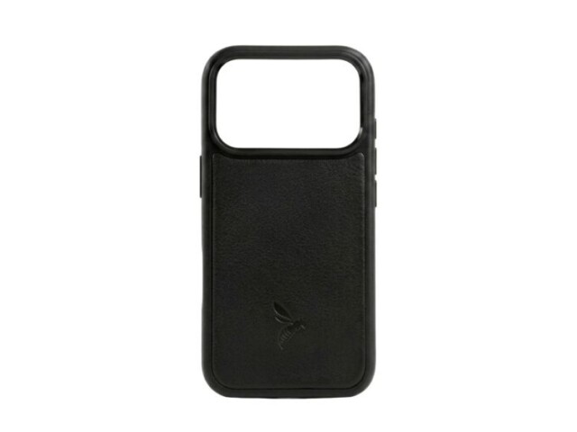 La Guêpe - Coque iPhone 17 Pro Max cuir noir – PM-087-01 Sans personnalisation