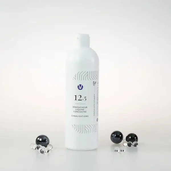 VHYG - Déboucheur Canalisation Surpuissant – Elimine les Bouchons dans les Eviers et Siphons – 2 Doses