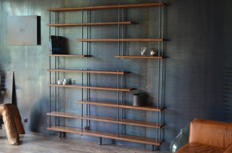 Micheli Design - Étagère industrielle sur mesure ACAMAS