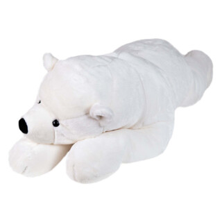 Ourse BANQUISE – Géant 120 cm par la marque Les Petites Maries Les Petites Maries - Ourse BANQUISE – Géant 120 cm