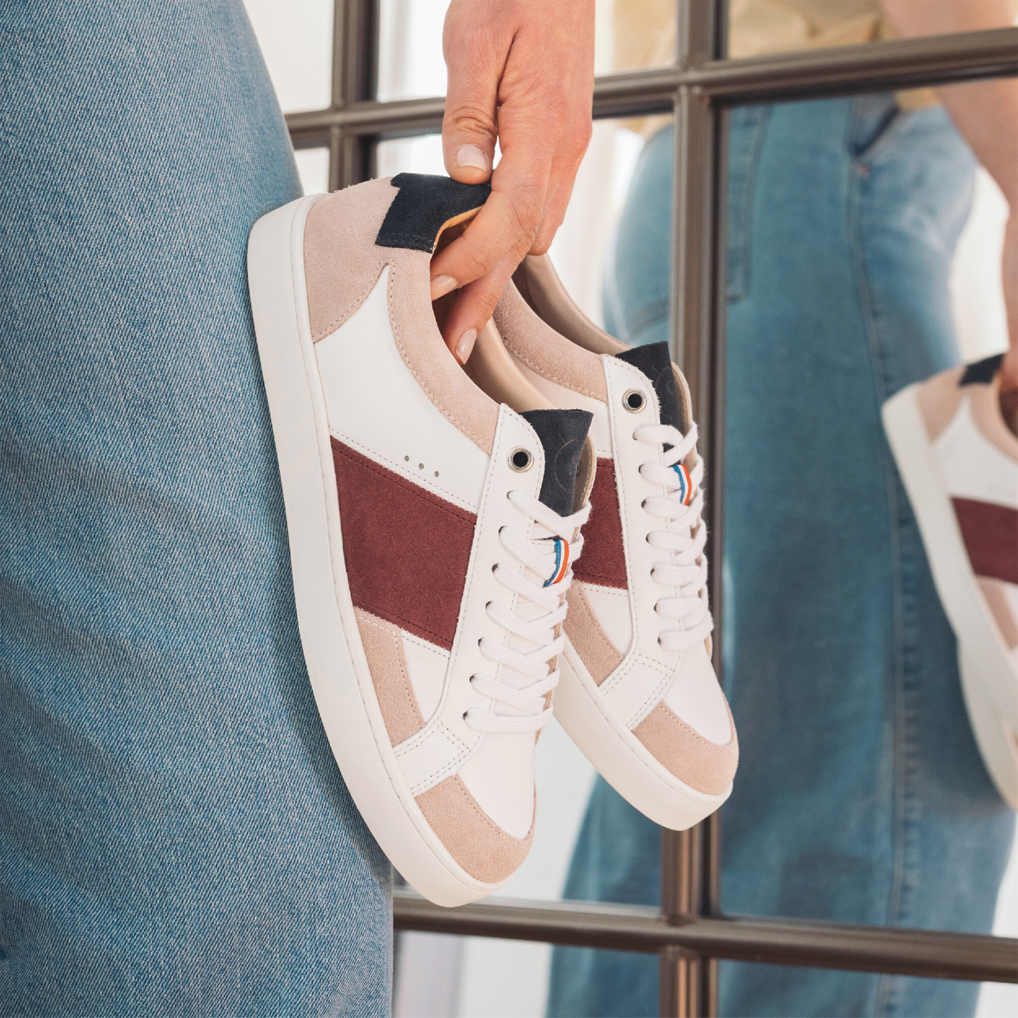 Sessile - Hiba Blanc Rose Bordeaux