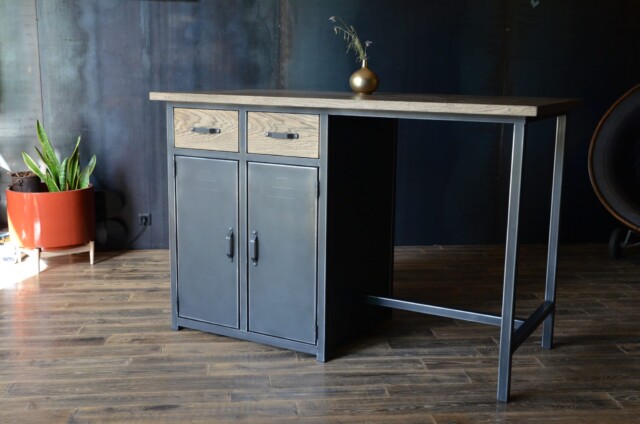 Micheli Design - Îlot central industriel sur mesure ANGITIA