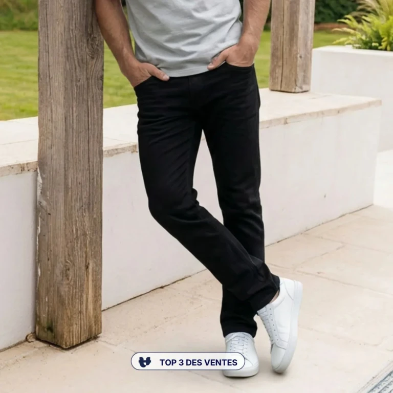 PALÂBA - Jean français Homme Noir