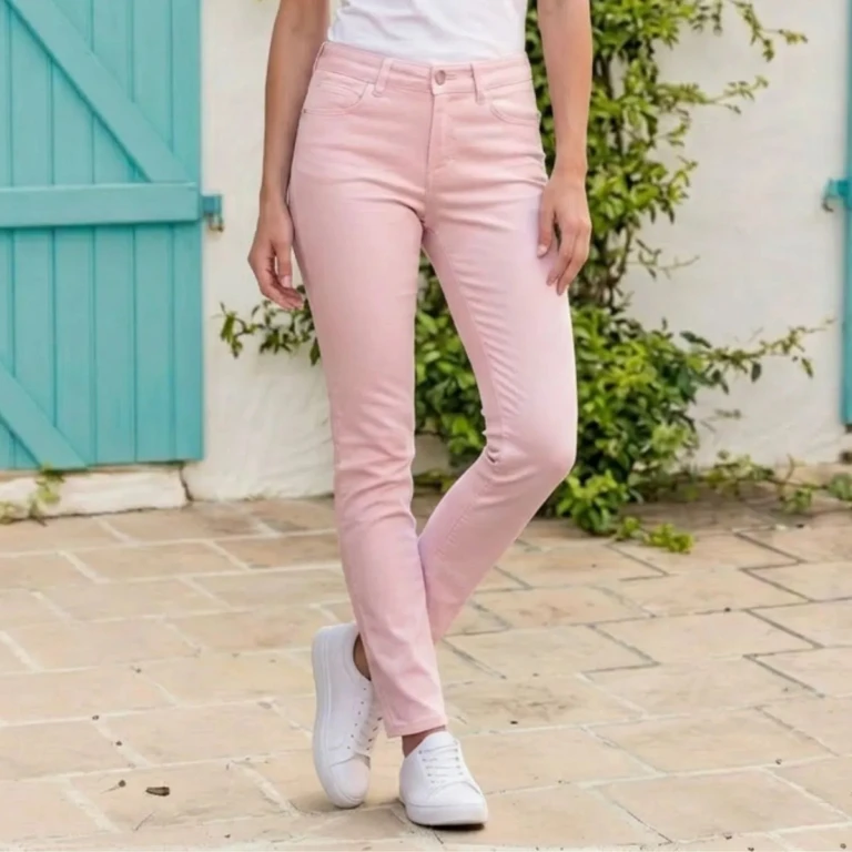 PALÂBA - Jean français Femme Rose