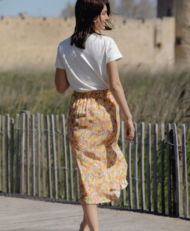 April et C - Jupe Mélanie – Fleurs du soleil