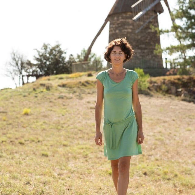 Le Mouton à Soie - robe Plume femme PRECOMMANDE