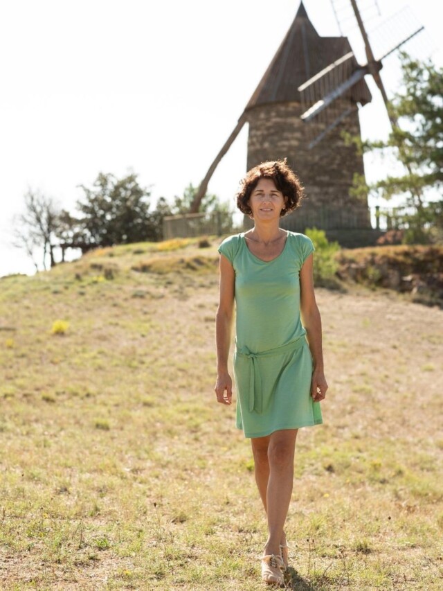 Le Mouton à Soie - robe Plume femme PRECOMMANDE