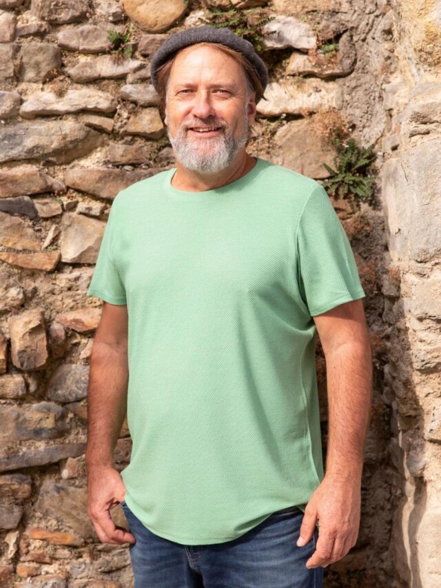 Le Mouton à Soie - tee-shirt Basic homme nid d'abeille PRECOMMANDE