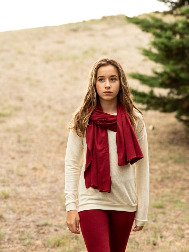 Le Mouton à Soie - grand Chèche A Tout PRECOMMANDE