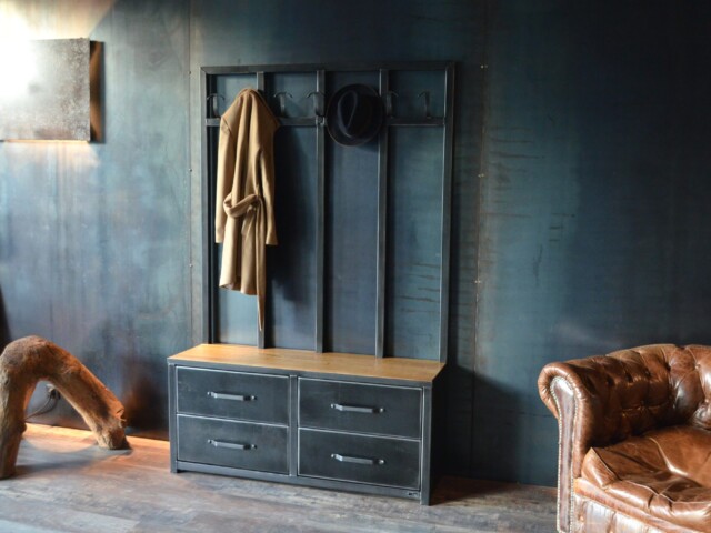 Micheli Design - Meuble vestiaire industriel sur mesure MAGNO