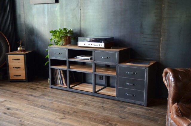 Micheli Design - Meuble Hi-Fi audiophile sur mesure ORPHÉE