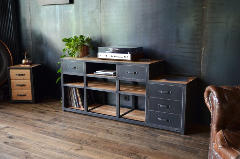 Micheli Design - Meuble Hi-Fi audiophile sur mesure ORPHÉE