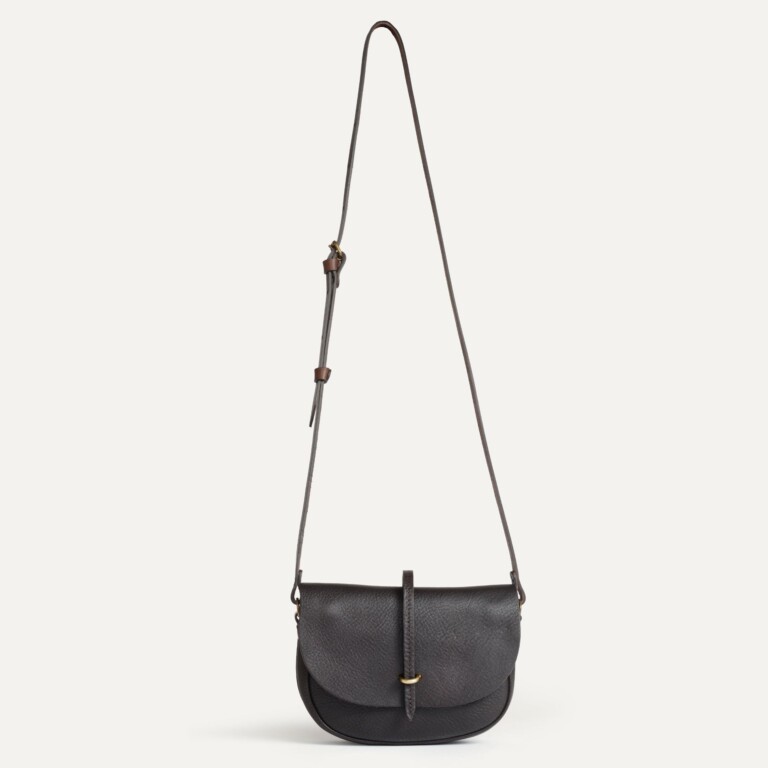 Bleu De Chauffe - Mini sac postier Java - Marron Brun