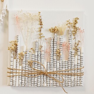 Tableau de Fleurs Séchées