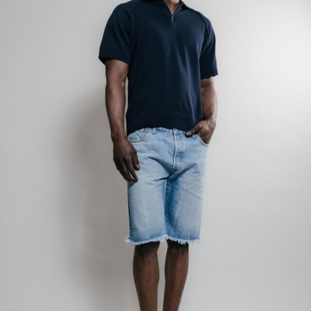 Nitto Knitwear - Sevan Polo - Marine