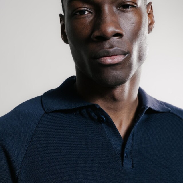 Nitto Knitwear - Sevan Polo - Marine