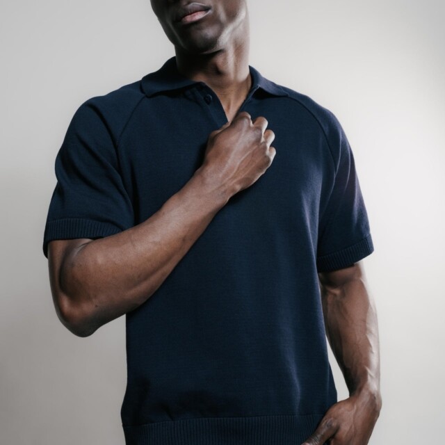 Nitto Knitwear - Sevan Polo - Marine