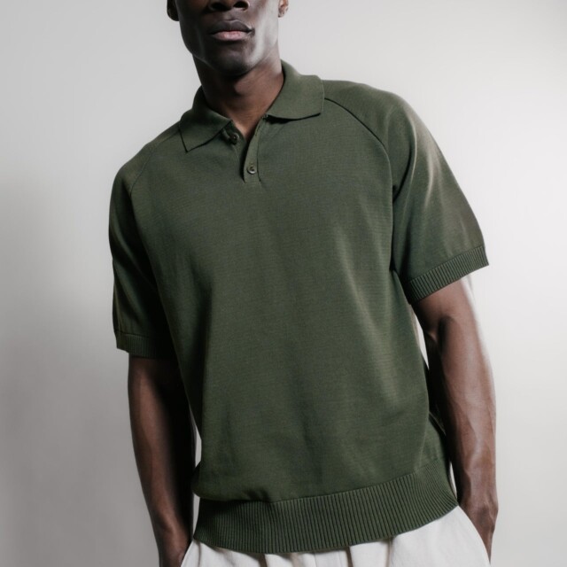 Nitto Knitwear - Sevan Polo - Kaki