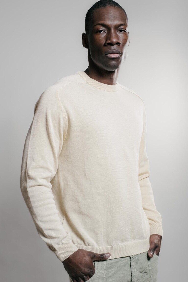 Nitto Knitwear - Pull Sevan Marteau - Naturel – L
