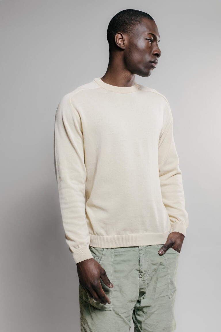 Nitto Knitwear - Pull Sevan Marteau - Naturel – L
