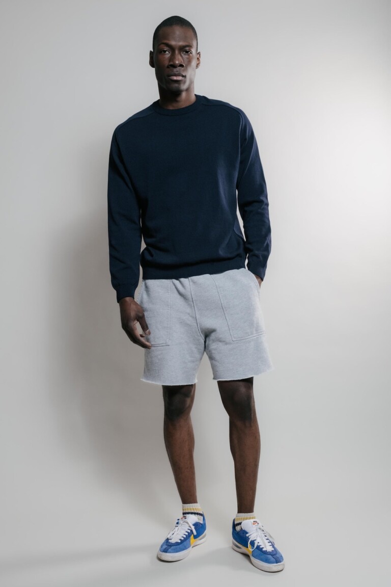 Nitto Knitwear - Pull Sevan Marteau - Marine – XL