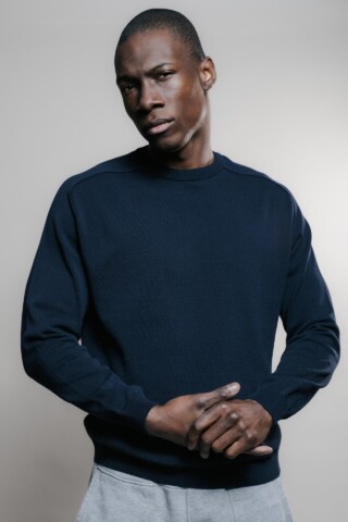 Nitto Knitwear - Pull Sevan Marteau – Marine