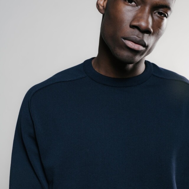 Nitto Knitwear - Pull Sevan Marteau - Marine