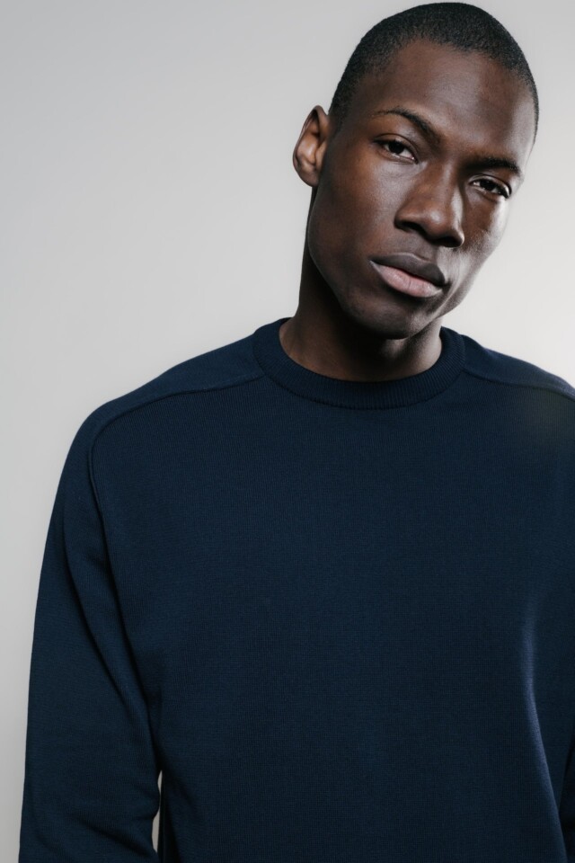 Nitto Knitwear - Pull Sevan Marteau - Marine