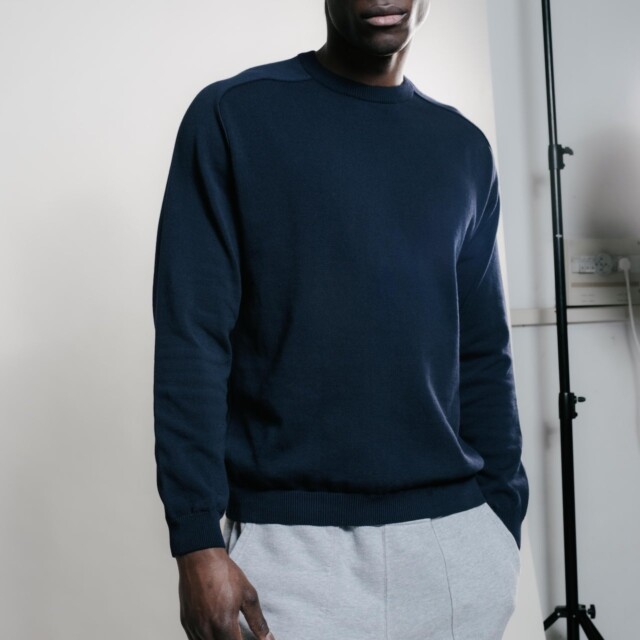 Nitto Knitwear - Pull Sevan Marteau - Marine