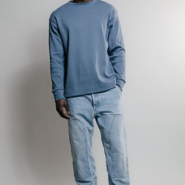 Nitto Knitwear - Vahé manches longues - Indigo