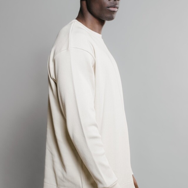 Nitto Knitwear - Vahé manches longues - Naturel